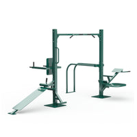 TriActive USA Eight-person Modular Series (MODU2) Outdoor Fitness Equipment