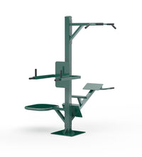 TriActive USA Four-person Modular Series (MODU) Outdoor Fitness Equipment