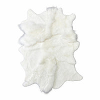 Multi-Pelt Icelandic Sheepskin Rug – Natural White