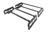 DV8 Offroad MTO Series Full-Size Truck Bed Rack - studio view fully assembled