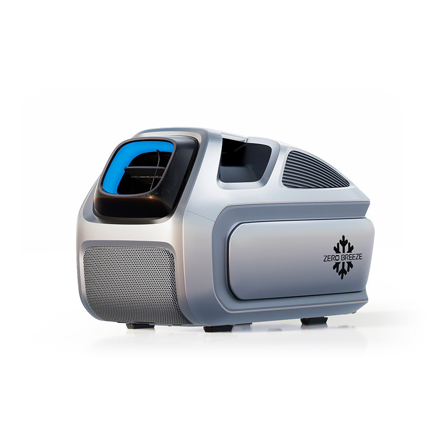 ZERO BREEZE Mark 3 AC portable air conditioner - front view