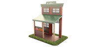 Grounds For Play Market Facade Playhouse (RECF0128XX) for Preschool-Aged Children 2-12 Years