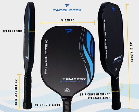 Image of Paddletek Tempest Wave Pro-C 14.3