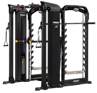 HOIST Mi7SMITH Functional Training System full view - combined Smith machine and functional trainer