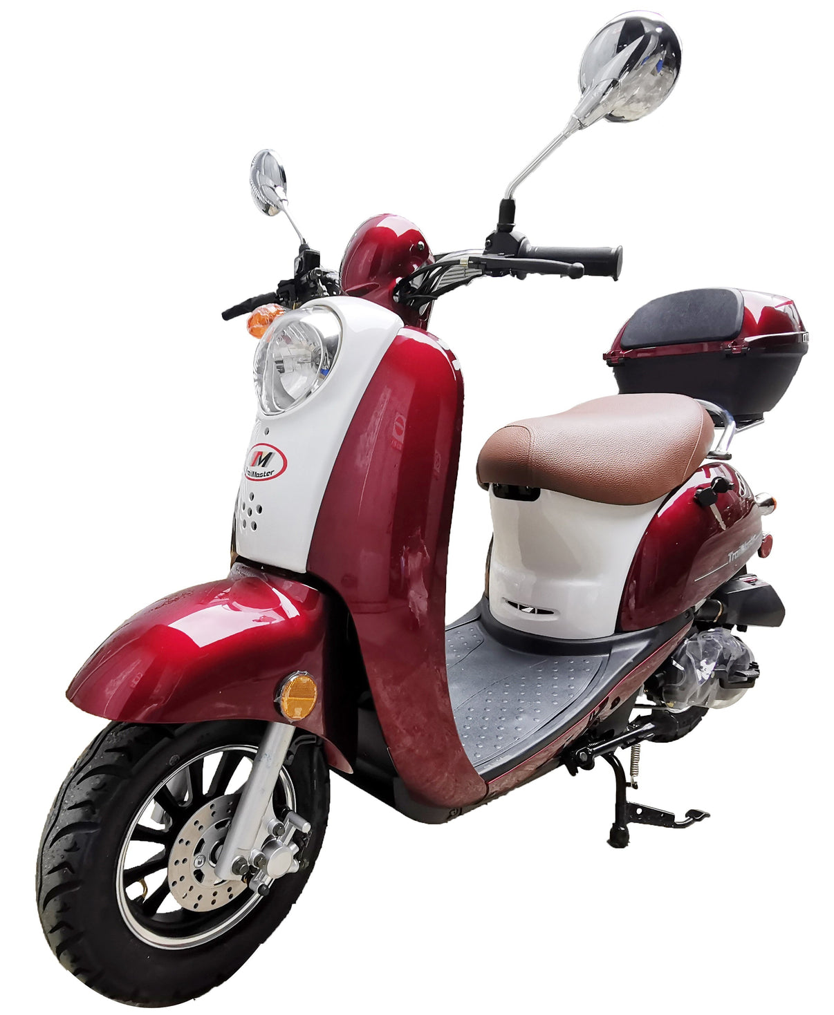 TrailMaster Milano 50cc Street Scooter - full side view