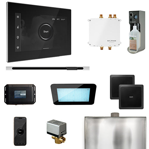 Mr.Steam Bliss Linear Steam Shower Control Package - Complete System
