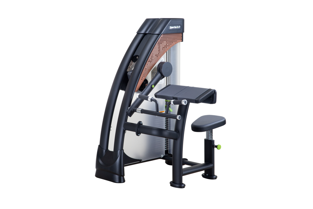 SportsArt N912 Status Series Bicep Curl Machine - full view