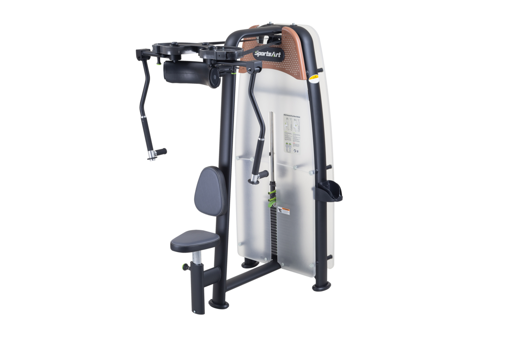 SportsArt N922 Independent Pec Fly and Rear Deltoid Selectorized Machine - full view