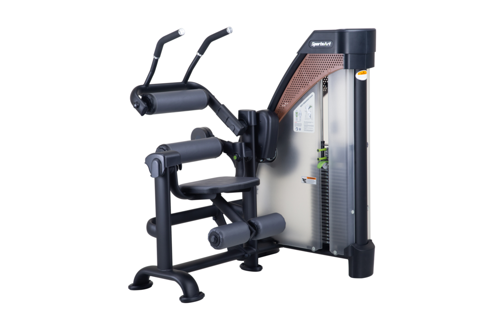 SportsArt N931 Status Series Abdominal Crunch Machine - full view