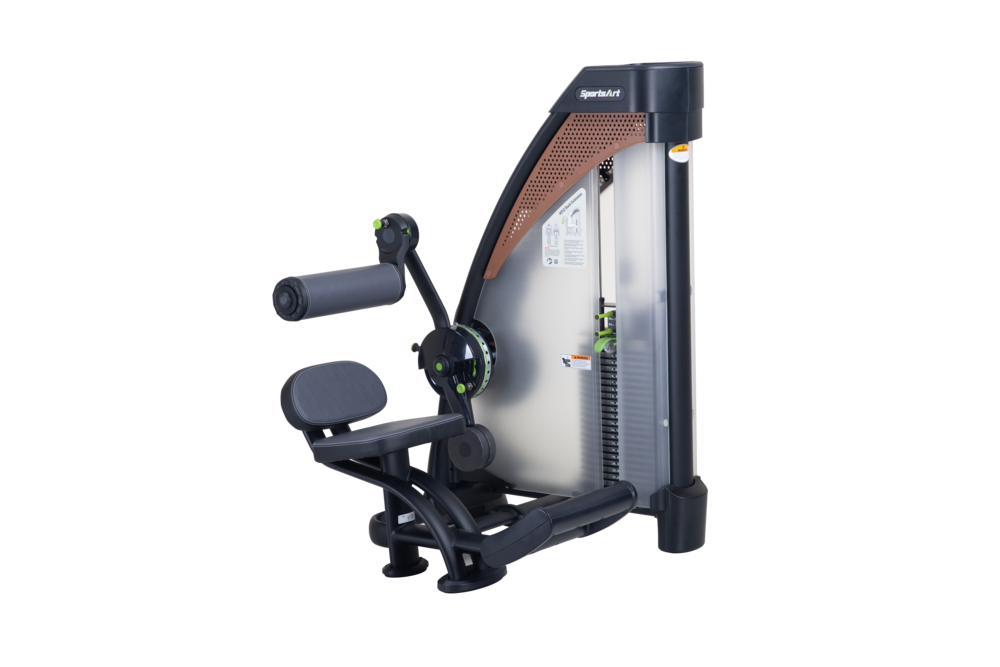 SportsArt N932 Status Series Back Extension Machine - full view