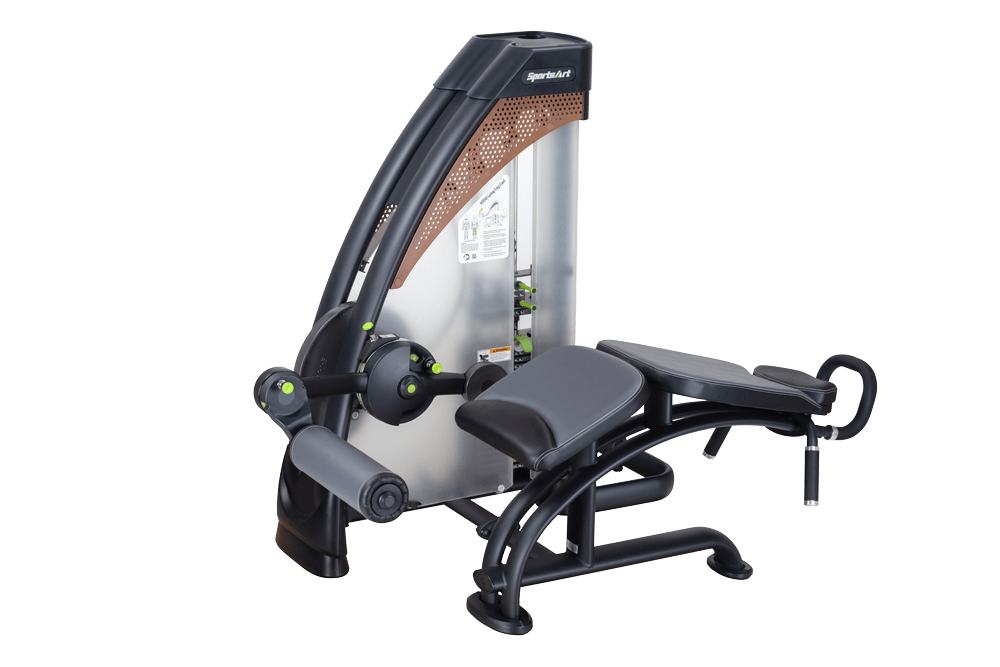 SportsArt N958 Status Series Prone Leg Curl Machine - full view