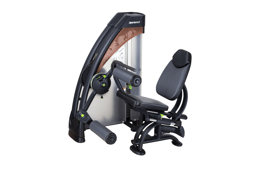 SportsArt N959 Status Series Leg Curl Machine - Full View