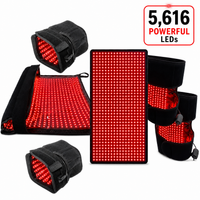 Red Light Neuropathy Support Kit for Hands and Feet – 6 Devices for Faster Relief Total LEDs: 5,616
