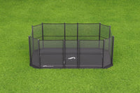 17ft x 10ft Akrobat Primus Flat Plus In-Ground Trampoline