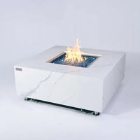 Elementi Plus Bianco 40 inch Fire Table - alternate product view