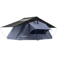 OPENROAD Soft Shell Roof Top Tent mounted on vehicle - hero shot