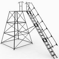 Orion 15ft Stair Elevated Deer Blind Stand Hunting Platform