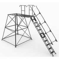 Orion 10ft Stair Elevated Deer Blind Stand Hunting Platform