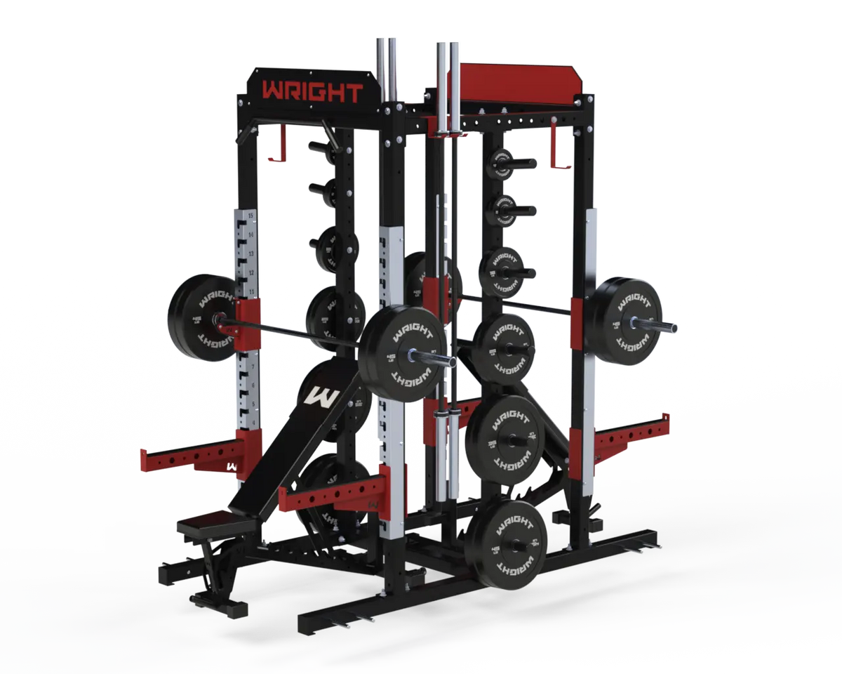 Wright Equipment P-200 Double Half Rack - front view