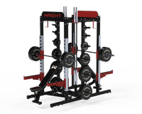 Wright Equipment P-200 Double Half Rack - front view
