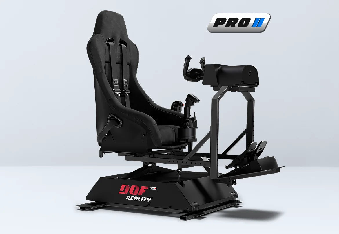 DOF Reality P3 PRO 3-Axis Motion Flight Simulator Platform - front view