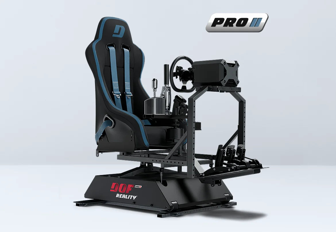 DOF Reality P3 PRO Universal 3-Axis Motion Simulator Platform - front view