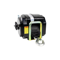 Powerwinch Model 712 Strap Trailer Winch P77712-S - 12V electric boat trailer winch