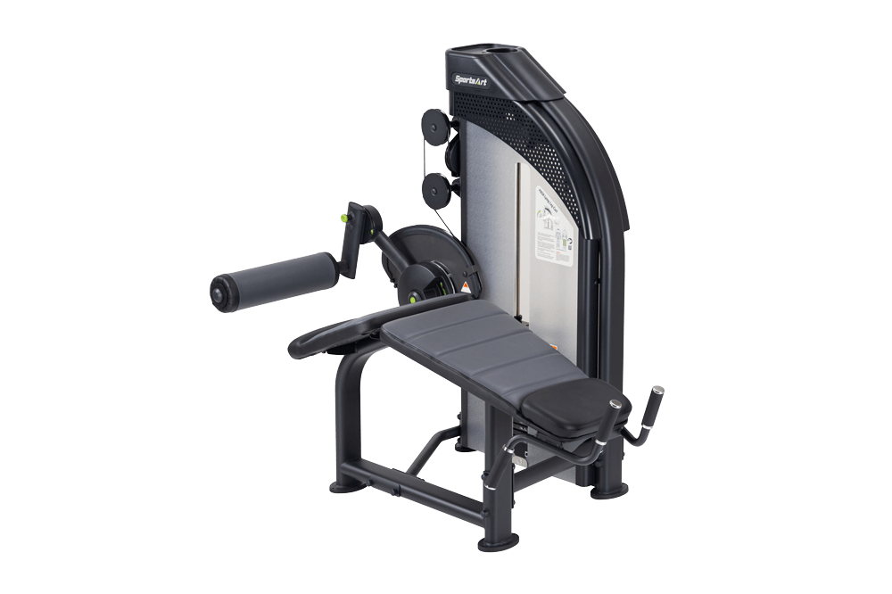 SportsArt P858 Performance Prone Leg Curl Machine - full view