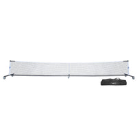 Rhino Pickleball Pro Net with Wheels - 22ft portable pickleball net system with locking wheels and powder-coated steel frame