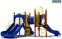 Playground Boss Simon Says Commercial Playground - Primary Color Scheme, Front View