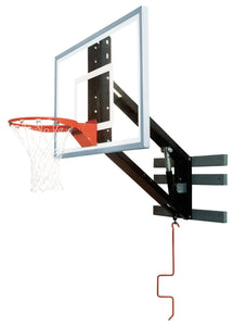 Bison ZipCrank Adjustable Wall Mount Basketball Hoop