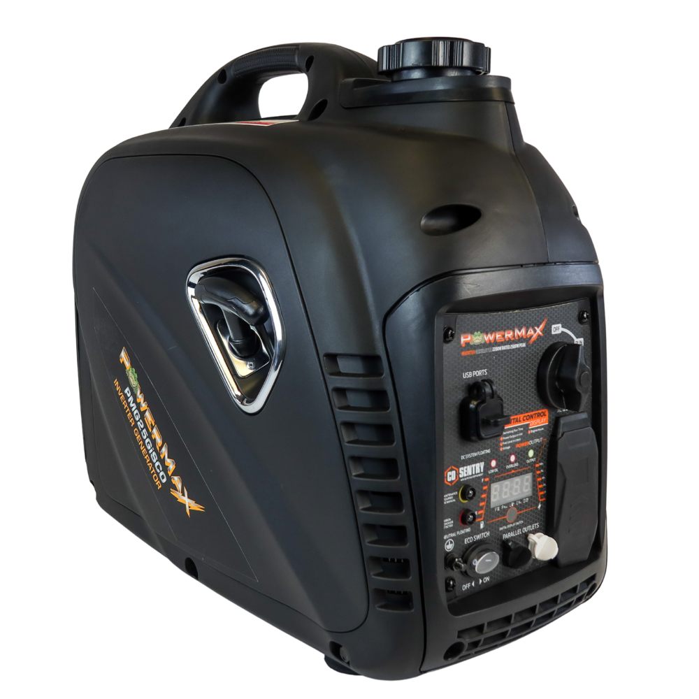 PowerMax PMG-25GiSCO 2500 Watt Portable Inverter Generator - front view