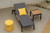 Panama Dark Sun Lounger (1 Piece) by LifestyleGarden