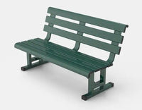 Court Rest Aluminum Bench by Putterman