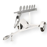 MGM Deluxe Plate Rack Trailer - lightweight heavy-duty mobile plate rack trailer for USPSA, IPSC, and 3-Gun competition shooting