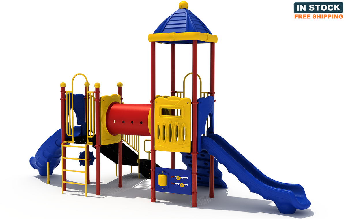 Playground Boss Monkey In The Middle commercial playground - front angle view