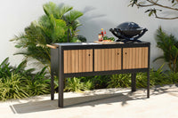 Portals Dark Outdoor Kitchen by LifestyleGarden