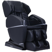Infinity Prelude Massage Chair in Black - angled front view