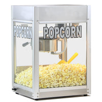 Professional Pop 4-12 Ounce Popcorn Machines with Cart by Paragon Concessions