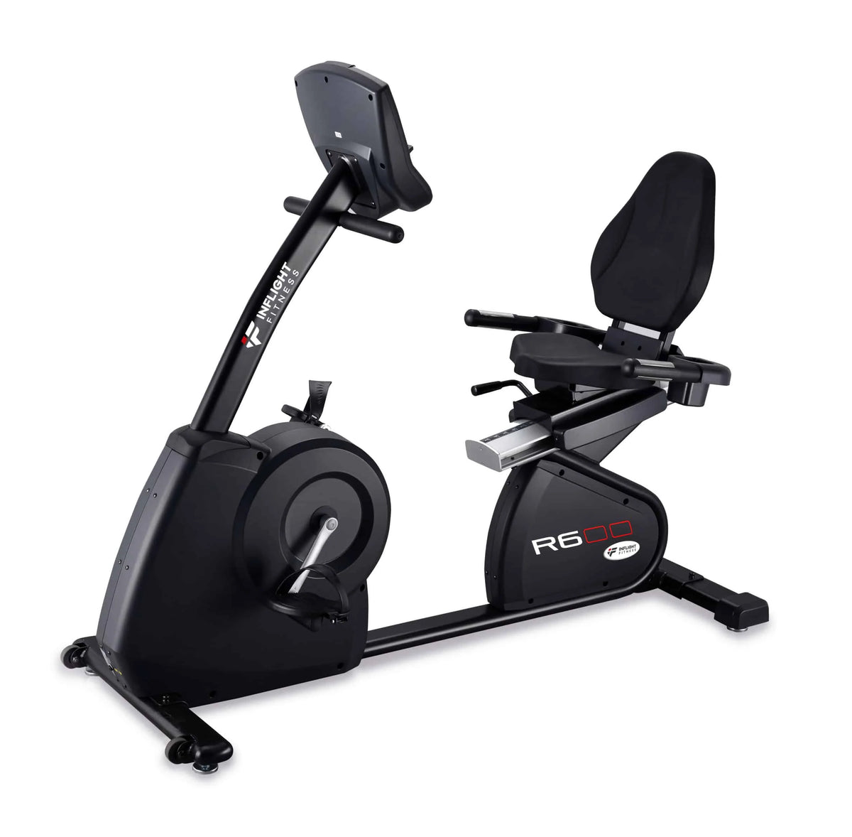 Inflight Fitness R6 Recumbent Bike full view - light commercial cardio equipment