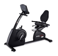Inflight Fitness R6 Recumbent Bike full view - light commercial cardio equipment