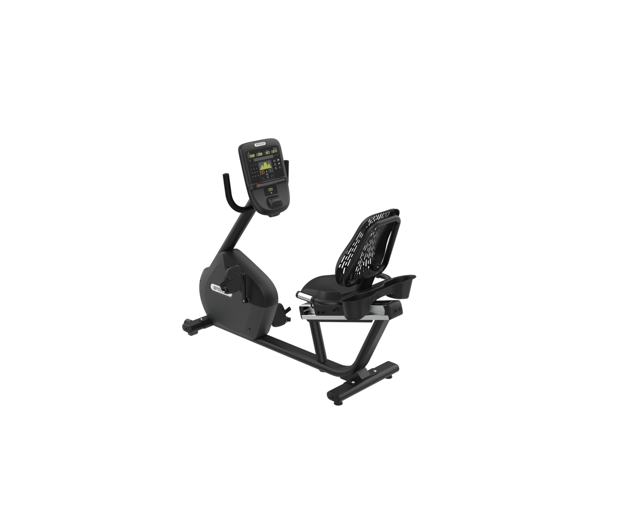 Precor RBK 635 Recumbent Bike in Black Pearl finish with P31 LED console