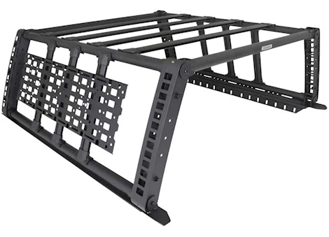Go Rhino XRS Overland Xtreme Rack for Silverado, Sierra 1500, F-150, and Tundra - Textured Black
