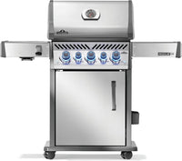 Napoleon Rogue PRO-S 425 RSIB stainless steel gas grill - front hero view