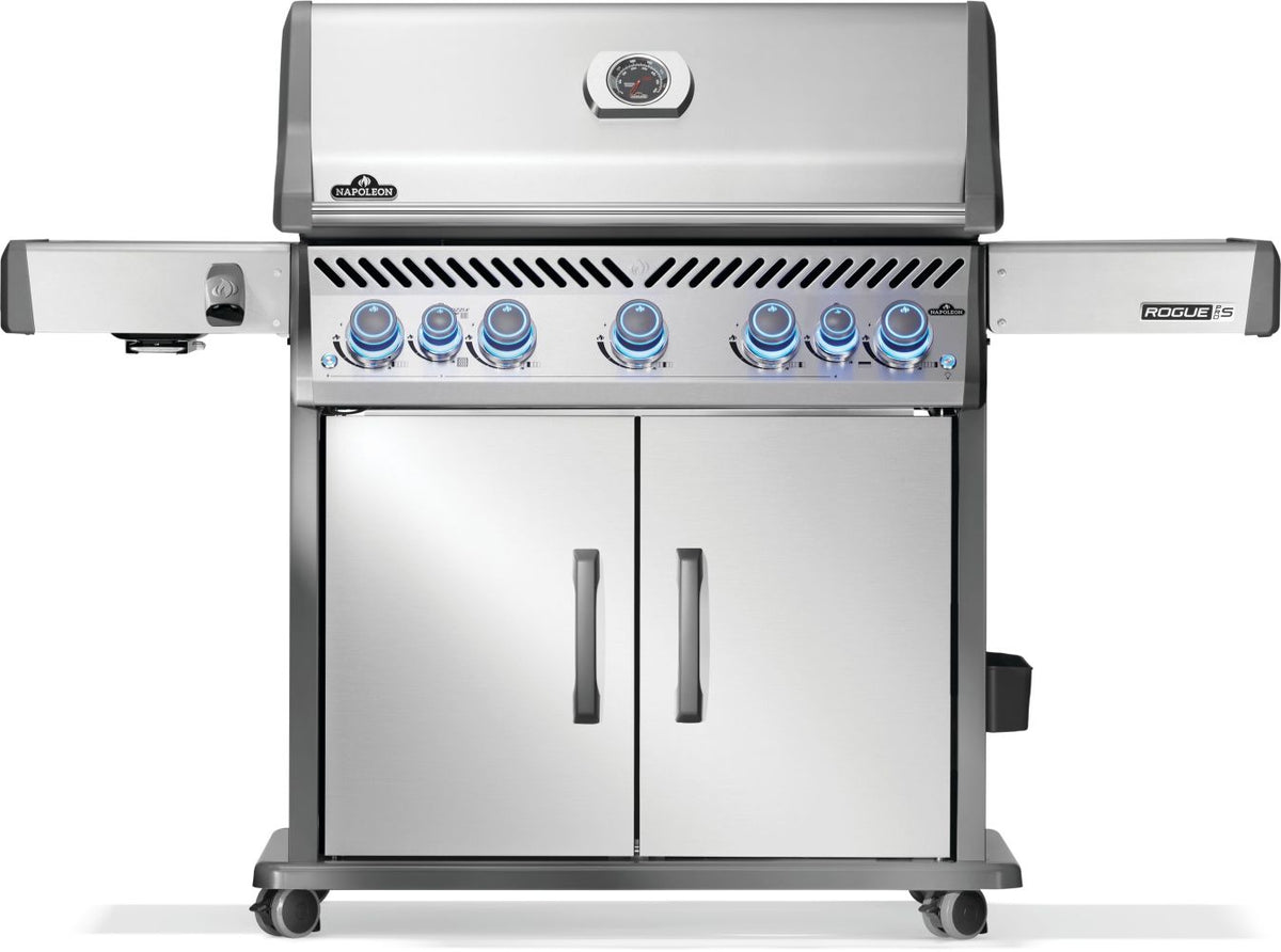 Napoleon Rogue PRO-S 625 RSIB Stainless Steel Gas Grill - Front View