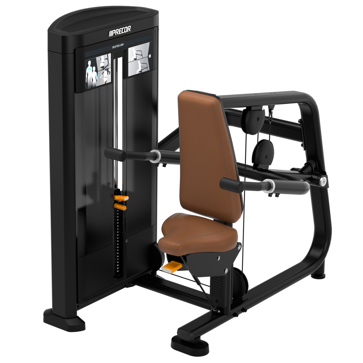 Precor Resolute RSL0215 Seated Dip Machine - commercial strength training equipment