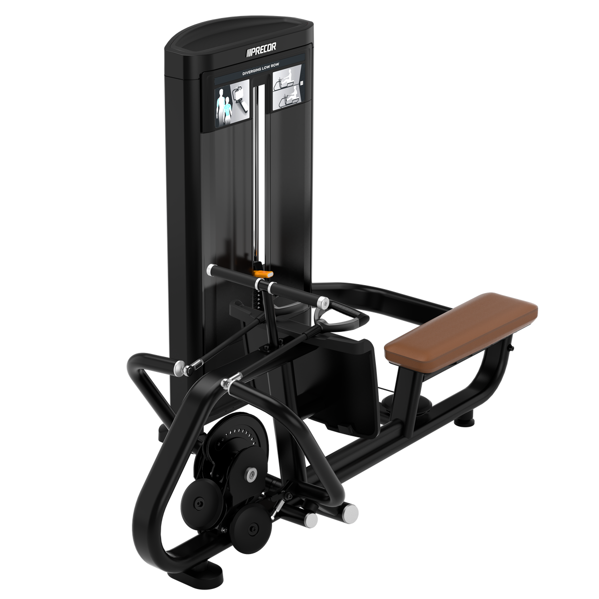 Precor Resolute Diverging Low Row Machine RSL0324 - Full View