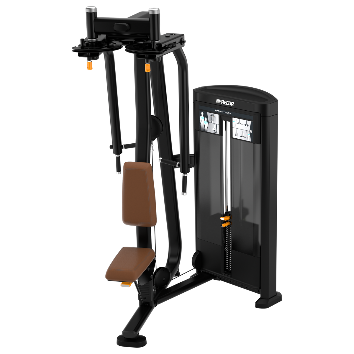 Precor Resolute RSL0505 Rear Delt Pec Fly Machine - commercial strength training equipment