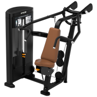 Precor Resolute RSL0515 Converging Shoulder Press in Black Pearl finish