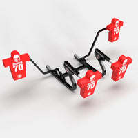 Rogers Athletic 2-Man Second Level LEV Sled Package in Red - hero view